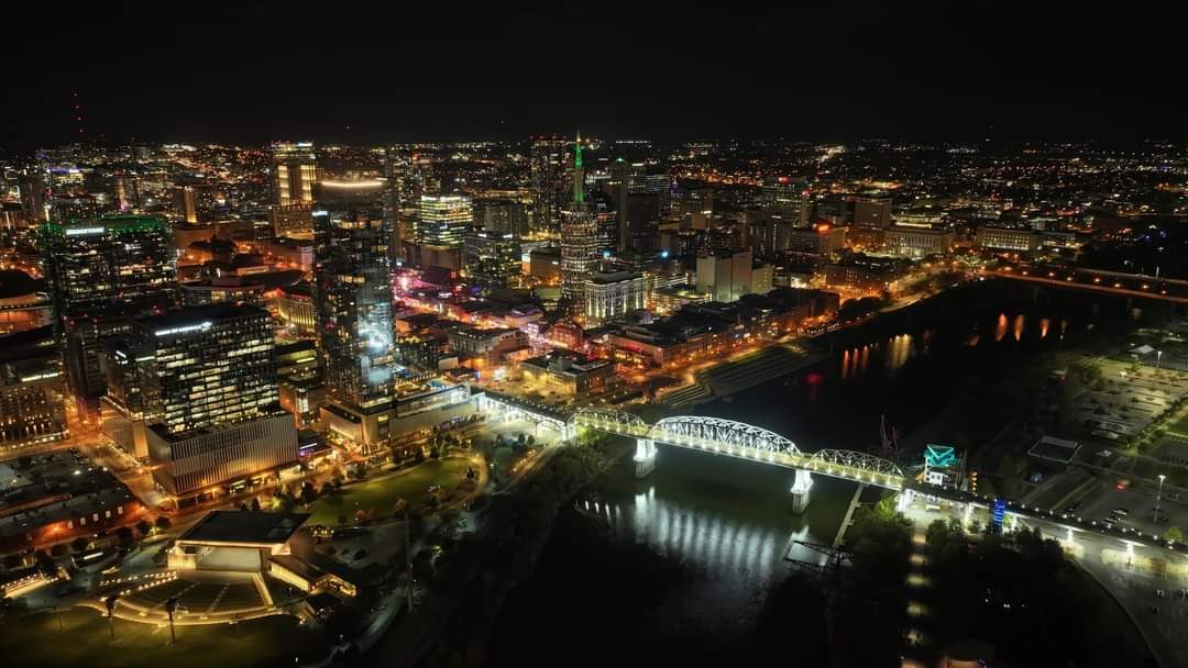 Nashville Skyline at Night